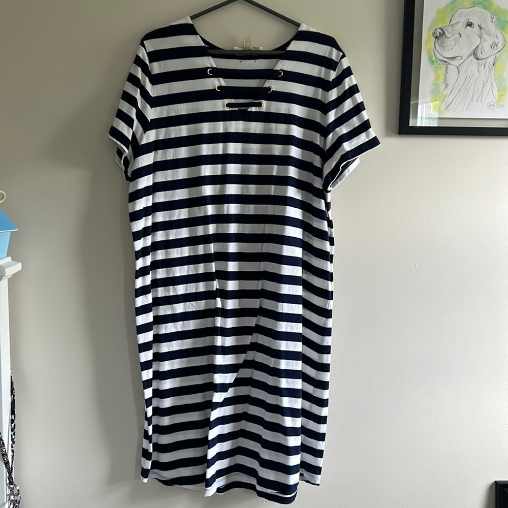 Striped Michael Kors dress